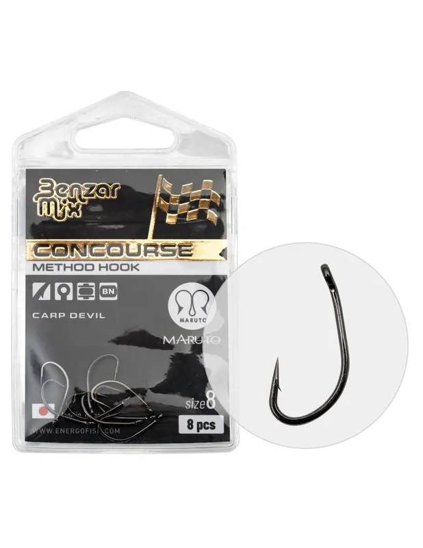 Preț bun - Carlige Benzar Mix Concourse Method Carp Devil