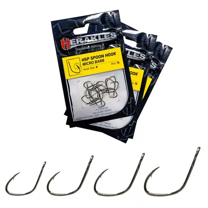 Carlige Herakles HSP Spoon Hook Barbed Nr.8 - Reducere extra