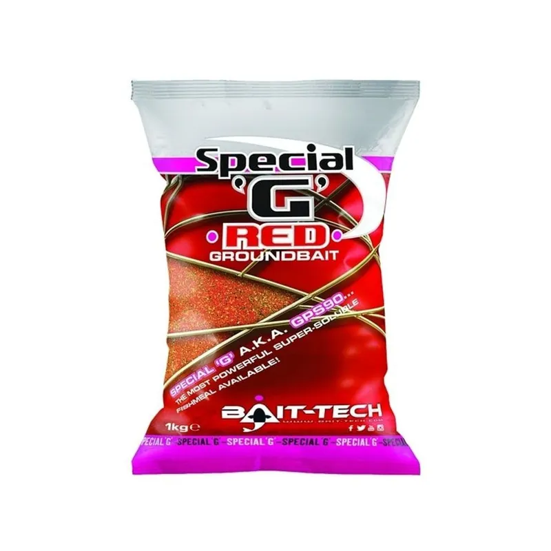 Nada Bait-Tech Special G Red Groundbait 1kg | Profită acum