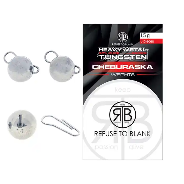 Ultima șansă | Jig head RTB Tungsten Cheburaska Weights 3g
