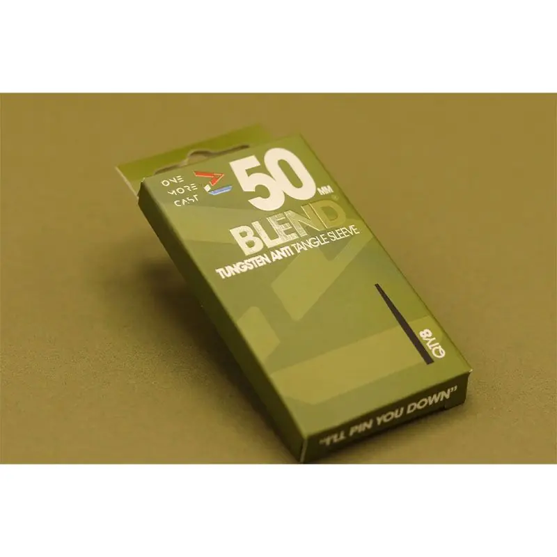 Retur simplu | Con antitangle One More Cast Blend TUNGSTEN Anti Tangle Sleeves 50mm