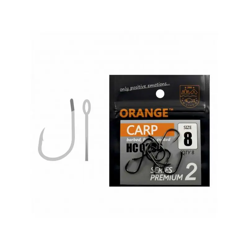 Lansare - Carlige Orange PTFE Coated Series Premium 2 Nr.6