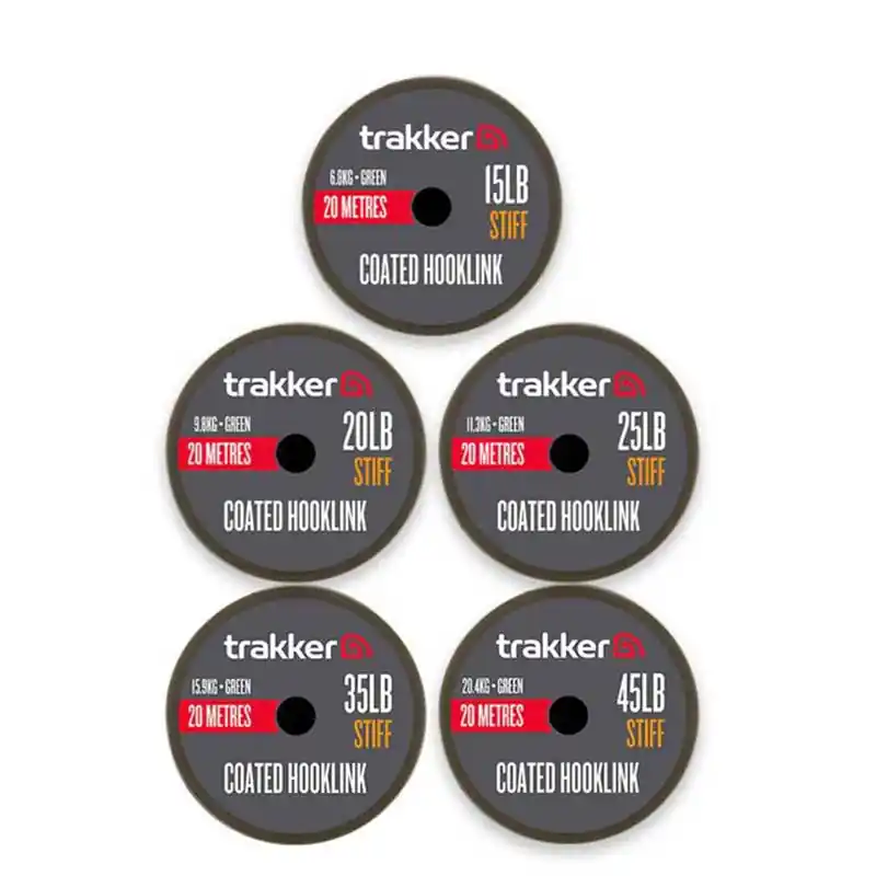 Fir Textil Trakker Stiff Coated Hooklink - Preț redus